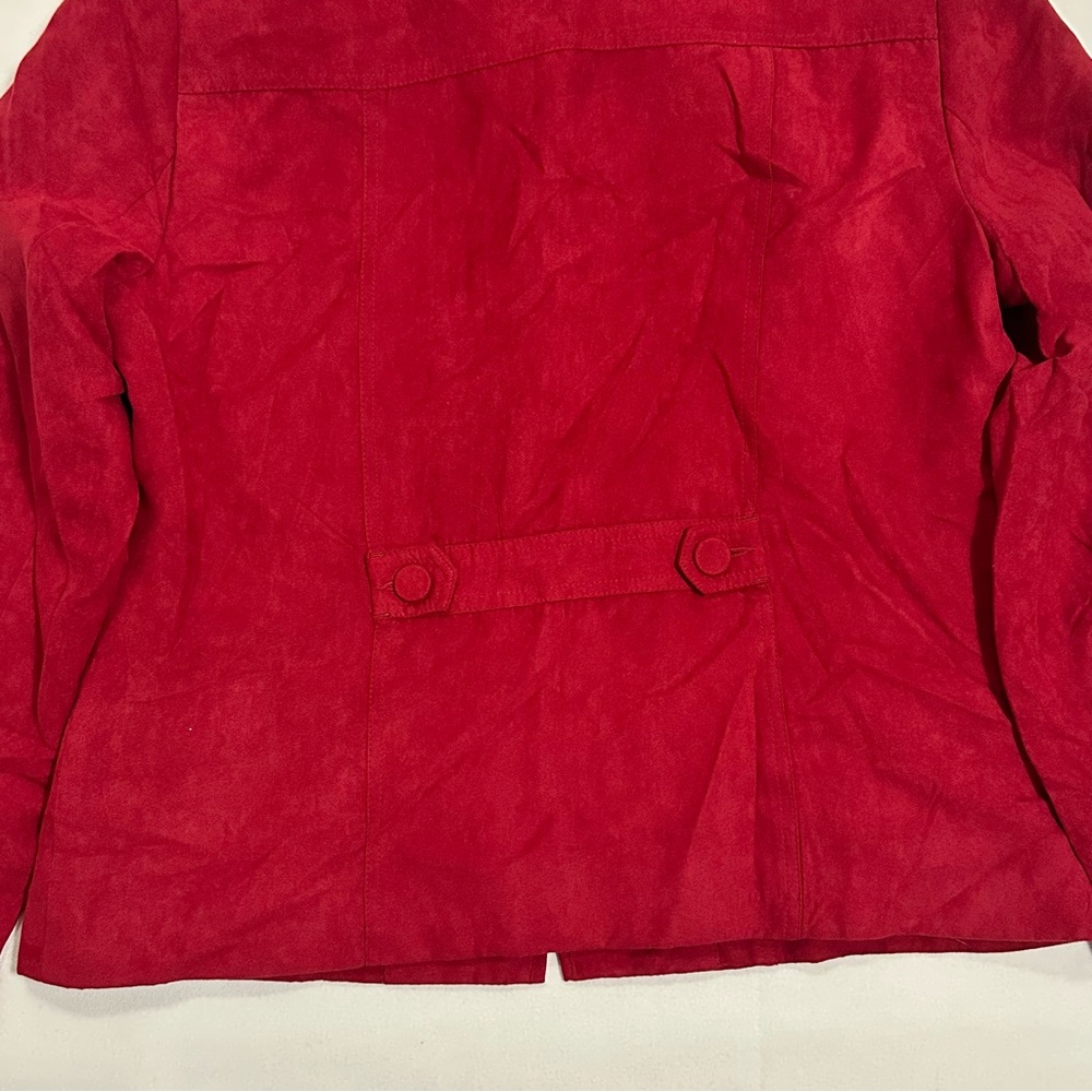 Denver Hanes Cozy Classics Ruban Red Women’s Jacket Size L - Picture 8 of 13